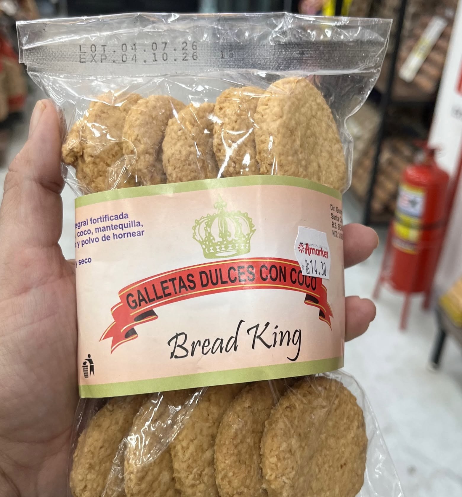 GALLETA DULCE CON COCO